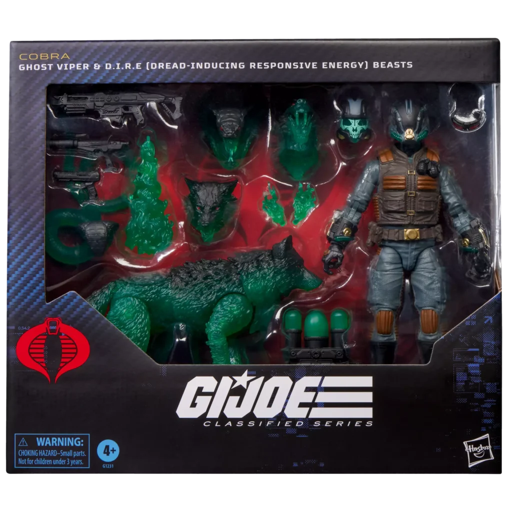 g.i. joe classified ghost viper box