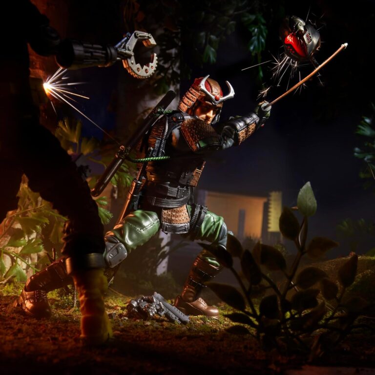 gi joe classified series 174 kyle budo jesso slicing android bat head off