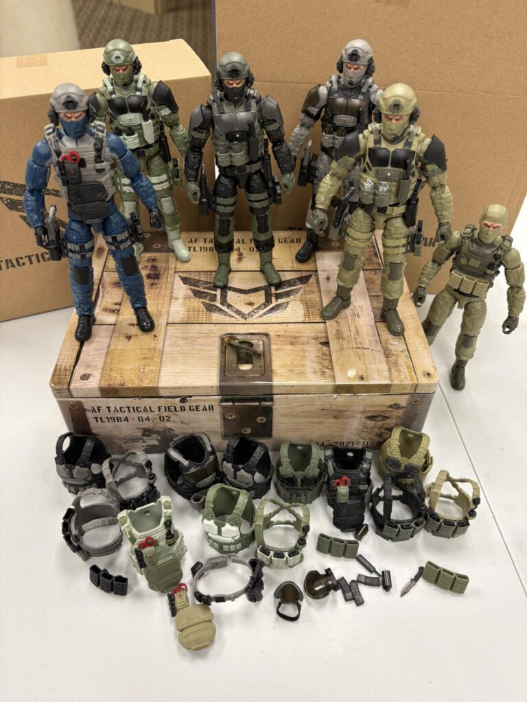 valaverse series 6 troops all geared up