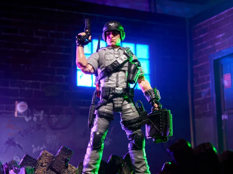 gi joe classified mainframe standing with gear