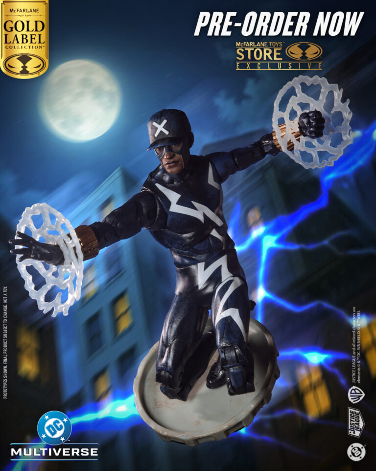 static action figure on trashcan pre order